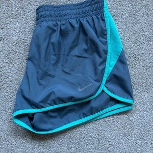 Nike Gray/Blue Dri-FIT Shorts